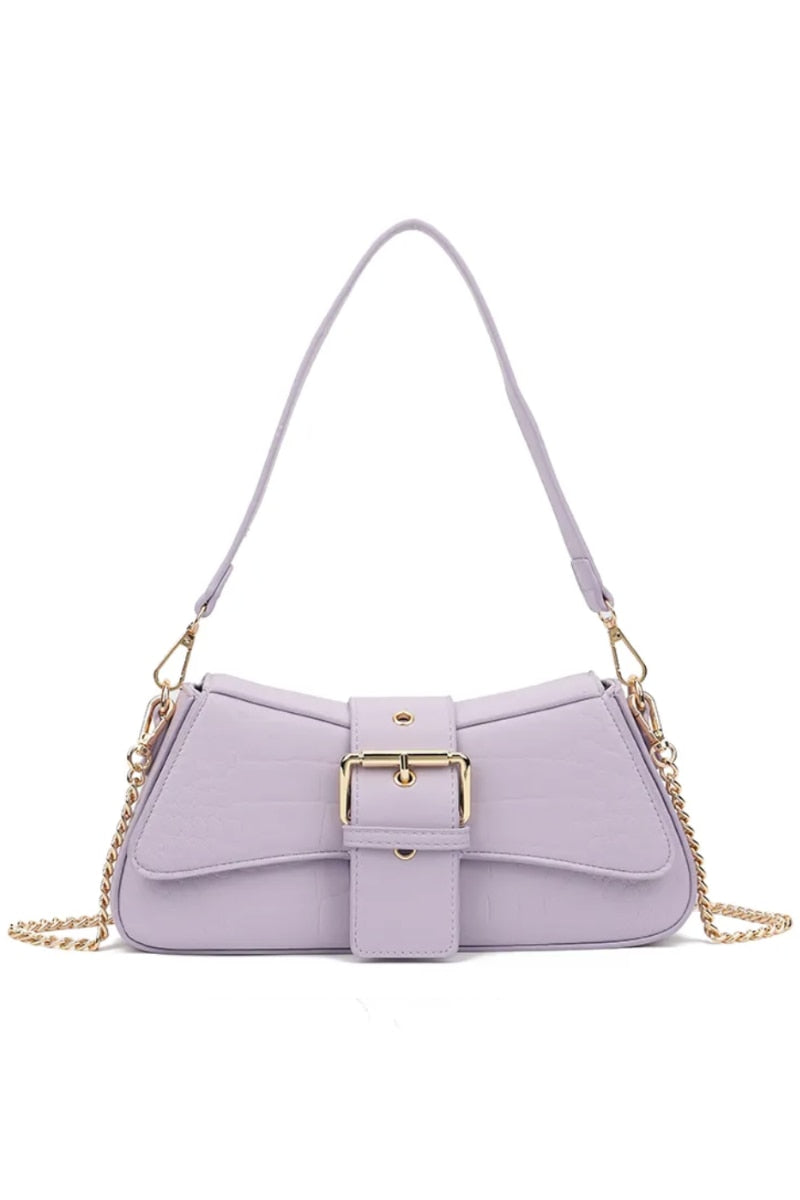 Lilac croc bag online