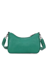 Cross Body Studded Detail Chain Bag - Green