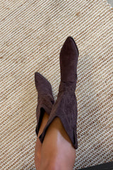 KATE Cowboy Western Boots - Brown - 2