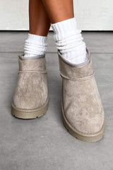 KIKO Ultra Mini Ankle Boots - Mushroom - 3