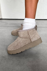 KIKO Ultra Mini Ankle Boots - Mushroom - 2