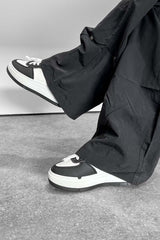 MANIC Chunky Sole Trainers - Black/White - 1