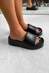 MILLIE Chunky Platform Sandals - Bone