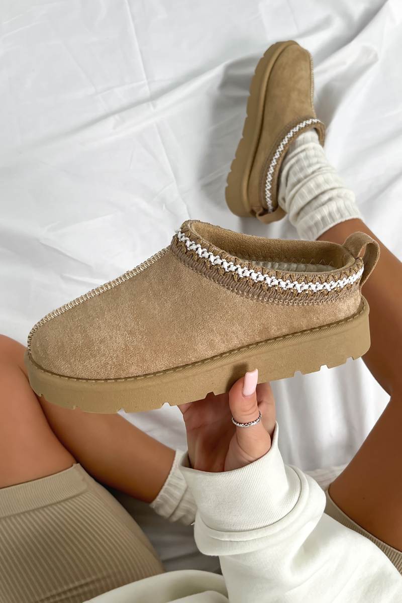 Ugg tamara suede outlet slippers