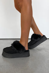 TAMARA Mini Platform Ankle Boots - Black - 1