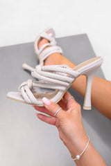 ARIAL Knot Slip On Heel - Nude