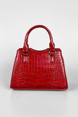 Mini Tote Bag - Red Croc - 1
