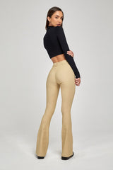 Motel Jopanka Flare Trousers - Ecru - 1
