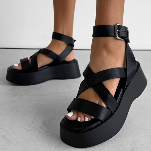 ミュージシャン CDL Padded Platform Sandals BLACK S Cherie_600x600_crop_center.jpg