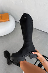 GIGI Chunky Platform Boots - Black