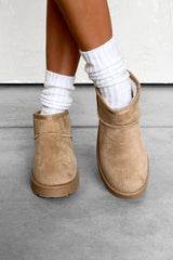 KIKO Ultra Mini Ankle Boots - Beige - 2