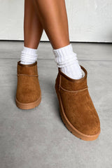 KIKO Ultra Mini Ankle Boots - Chestnut - 3