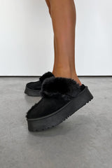 TAMARA Mini Platform Ankle Boots - Black