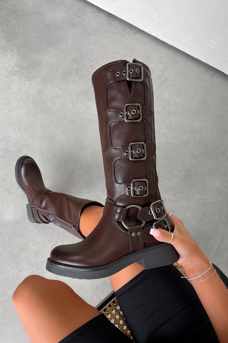 Buckle motorcycle boots shop