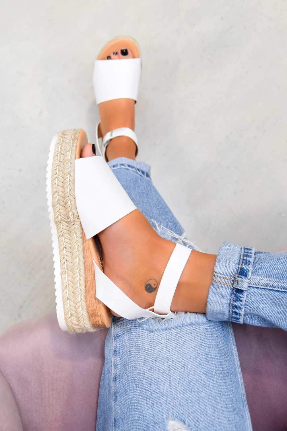 Chunky espadrille sandals on sale