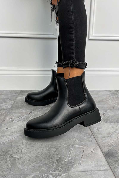 Chunky studded hot sale chelsea boots